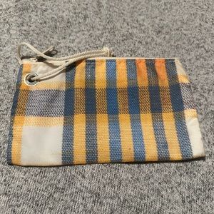 NWOT- striped Sea Bag wristlet